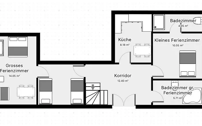 Grosses Ferienzimmer Uckermark Casekow